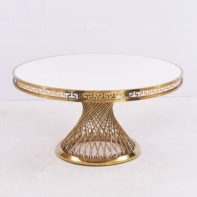 Stainless Steel Wedding Round Table